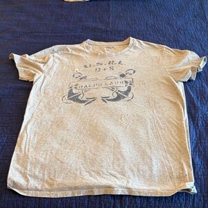 Denim & supply ralph Lauren Light Gray men’s graphic tee